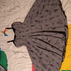 Vintage circus pattern dress